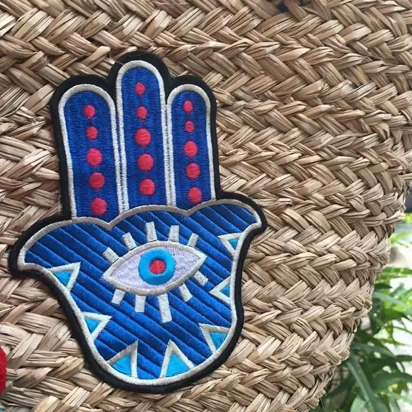 straw tote beach bag - Picture 9 of 9